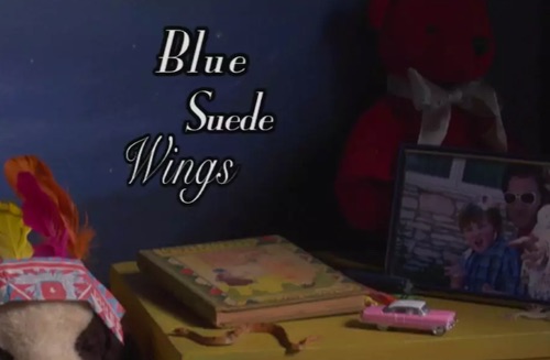 Blue Suede Wings short film Elvis angel